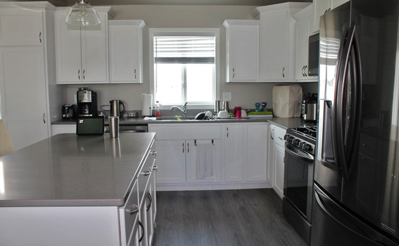 kitchen after cleaning